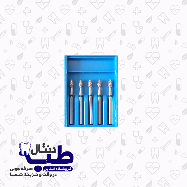 فرزالماسی تخم مرغی دندانپزشکی_018_کدIQDENT_833G.FG
