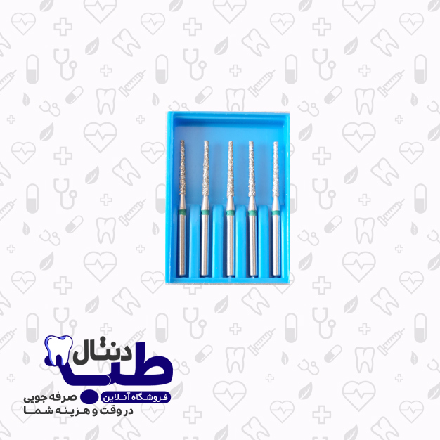 فرز الماسی تیپر بلند دندانپزشکی _012_کدIQDENT_848G