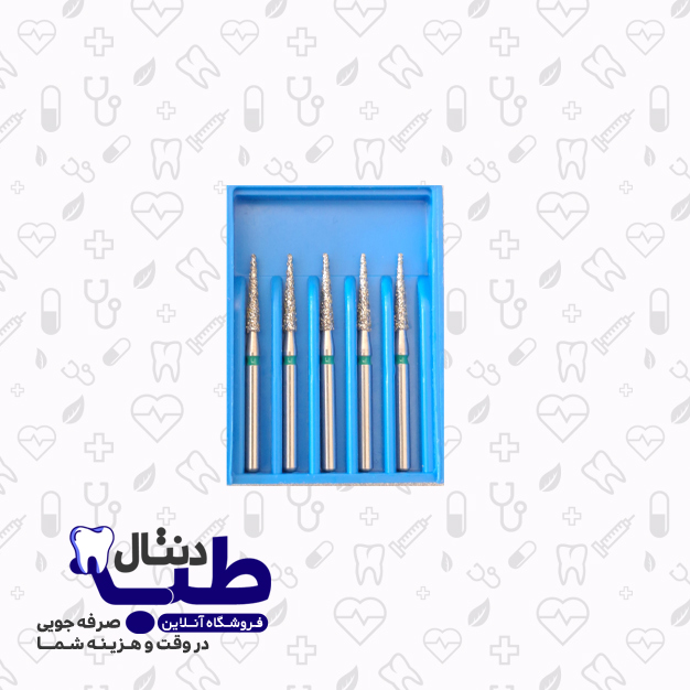 فرز الماسی نیدل کوتاه دور سبز _014_کدIQDENT_858G