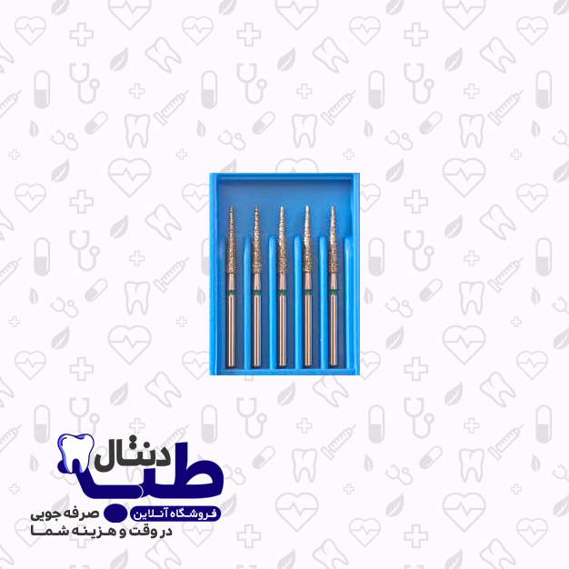 فرز الماسی تیپر بلند دندانپزشکی 859G.FG_016_کدIQDENT